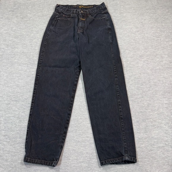 Marithe Francois Girbaud Jeans Women 14 Black Baggy y2k VTG 90s - Picture 1 of 12